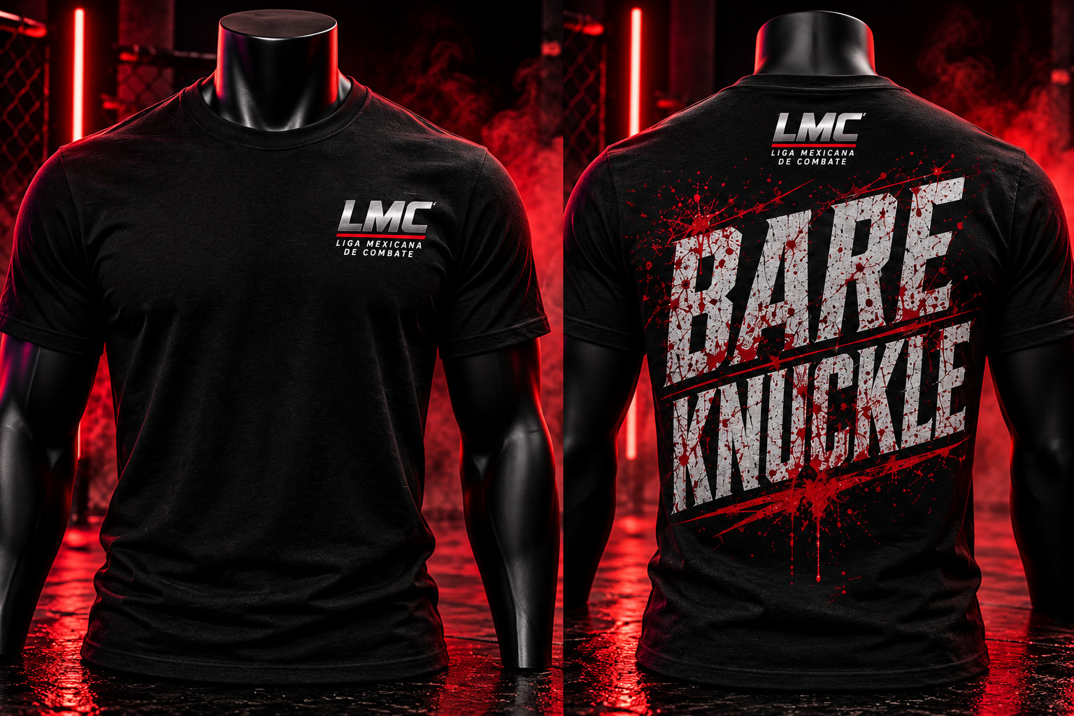Playera LMC Bare Knuckle Blood